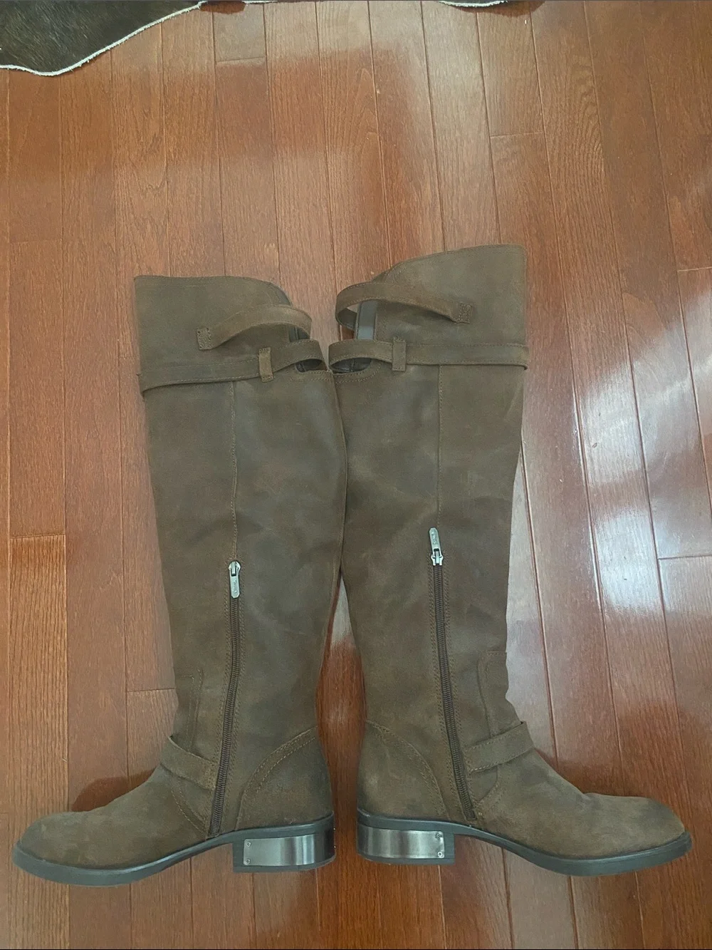 Circus by Sam Edelman Over-the-Knee Brown Suede Boots